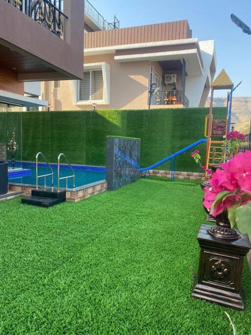 Mount Resorts Lonavala 5 Bhk Luxurious Villa With Private Pool And Full Size Cricket Football Turf Екстер'єр фото